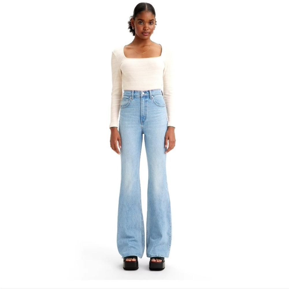 Levi’s 70’s High Flare jeans denim 29 - Picture 5 of 12